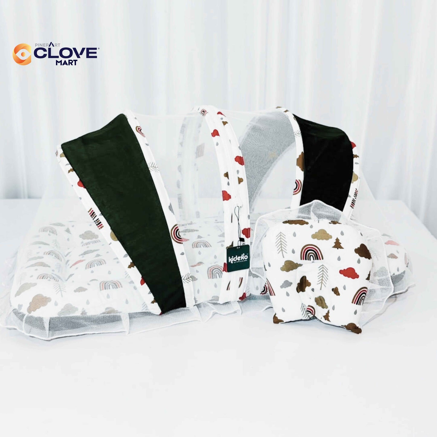 NEW BORN BABY COMBO SET (GREEN )