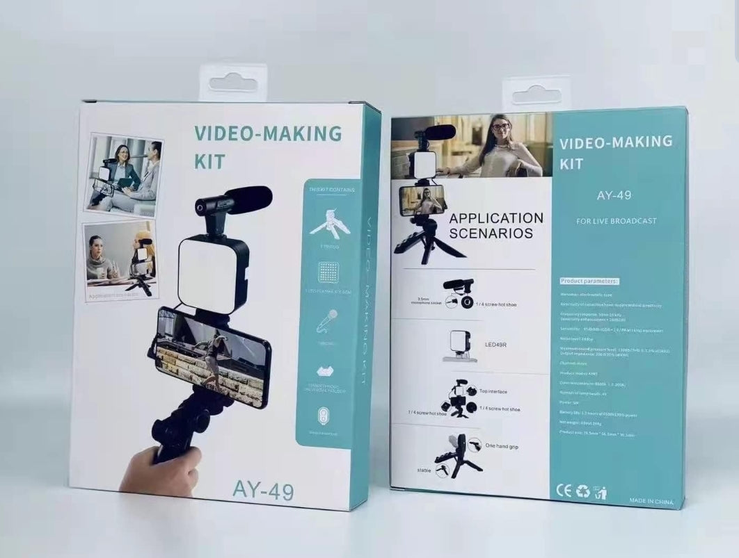 LOOX U-Rig Handheld phone Stabilizing Photography Video Rig Film Making Vlogging Recording Case Bracket Stabilizer for iPhone Type C (Small)