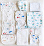 Assorted Hospital Set / Organic Muslin New Born kit (Pack of 16) – PPNCMB